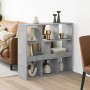 Separador de ambientes madera gris hormigón 100x33x94,5 cm by , Bookcases and shelves - Ref: Foro24-3309513, Price: 81,00 €, ...