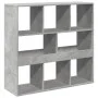 Separador de ambientes madera gris hormigón 100x33x94,5 cm de , Librerías y estanterías - Ref: Foro24-3309513, Precio: 80,03 ...