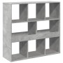 Separador de ambientes madera gris hormigón 100x33x94,5 cm by , Bookcases and shelves - Ref: Foro24-3309513, Price: 81,00 €, ...
