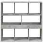Separador de ambientes madera gris hormigón 100x33x94,5 cm de , Librerías y estanterías - Ref: Foro24-3309513, Precio: 80,03 ...