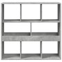 Separador de ambientes madera gris hormigón 100x33x94,5 cm by , Bookcases and shelves - Ref: Foro24-3309513, Price: 81,00 €, ...