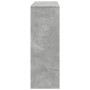 Separador de ambientes madera gris hormigón 100x33x94,5 cm by , Bookcases and shelves - Ref: Foro24-3309513, Price: 81,00 €, ...