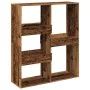 Separador de ambientes madera envejecida 100x33x115 cm by , Bookcases and shelves - Ref: Foro24-3309553, Price: 71,90 €, Disc...
