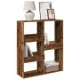 Separador de ambientes madera envejecida 100x33x115 cm by , Bookcases and shelves - Ref: Foro24-3309553, Price: 71,90 €, Disc...