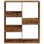 Separador de ambientes madera envejecida 100x33x115 cm by , Bookcases and shelves - Ref: Foro24-3309553, Price: 71,90 €, Disc...