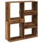 Separador de ambientes madera envejecida 100x33x115 cm by , Bookcases and shelves - Ref: Foro24-3309553, Price: 71,90 €, Disc...
