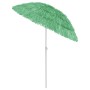Sombrilla de playa Hawaii verde 180 cm de vidaXL, Sombrillas - Ref: Foro24-314697, Precio: 45,53 €, Descuento: %