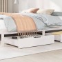 Zwei Massivholz-Kiefernschubladen unter dem Bett, 80x55x16 cm. von , Aufbewahrungsschubladen für zu Hause - Ref: Foro24-85093...