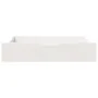 Cajones debajo cama 2 uds madera maciza pino blanco 80x55x16 cm de , Cajones de almacenaje doméstico - Ref: Foro24-850930, Pr...