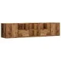 Aged engineered wood corner furniture 200x40x45 cm by , Closets and storage - Ref: Foro24-3307835, Price: 127,75 €, Discount: %