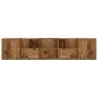 Aged engineered wood corner furniture 200x40x45 cm by , Closets and storage - Ref: Foro24-3307835, Price: 127,75 €, Discount: %