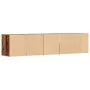 Mueble de esquina madera de ingeniería envejecida 200x40x45 cm de , Armarios y almacenamiento - Ref: Foro24-3307835, Precio: ...