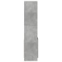 Hoher Schrank aus grauem Beton-Ingenieurholz 92x33x140 cm. von , Bücherregale und Regale - Ref: Foro24-3309612, Preis: 92,35 ...
