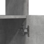 Hoher Schrank aus grauem Beton-Ingenieurholz 92x33x140 cm. von , Bücherregale und Regale - Ref: Foro24-3309612, Preis: 92,35 ...