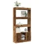 Hoher Schrank aus Holz mit altertümlicher Holztechnik, 92x33x180 cm. von , Bücherregale und Regale - Ref: Foro24-3309625, Pre...