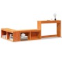 Möbel mit massivem Pinienholz-Schreibtisch in Braun 222x107x75 cm. von , Nachttische - Ref: Foro24-855758, Preis: 166,69 €, R...