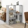 Room divider made of gray wood and concrete 100x33x115 cm by , Bookcases and shelves - Ref: Foro24-3309549, Price: 71,90 €, D...