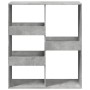 Raumteiler aus Holz in Grau-Betonoptik, 100x33x115 cm. von , Bücherregale und Regale - Ref: Foro24-3309549, Preis: 72,71 €, R...