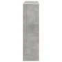 Room divider made of gray wood and concrete 100x33x115 cm by , Bookcases and shelves - Ref: Foro24-3309549, Price: 71,90 €, D...