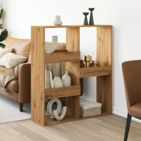 Raumteiler aus Eichenholz Artisian 100x33x115 cm von , Bücherregale und Regale - Ref: Foro24-3309554, Preis: 71,90 €, Rabatt: %