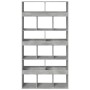 Raumteiler aus Holz in Grau-Betonoptik, 100x33x187,5 cm. von , Bücherregale und Regale - Ref: Foro24-3309540, Preis: 150,63 €...