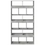 Separador de ambientes madera gris hormigón 100x33x187,5 cm de , Librerías y estanterías - Ref: Foro24-3309540, Precio: 157,8...