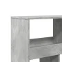 Separador de ambientes madera gris hormigón 100x33x187,5 cm de , Librerías y estanterías - Ref: Foro24-3309540, Precio: 157,8...