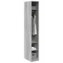 Armario de madera de ingeniería gris Sonoma 30x50x200 cm de , Armarios roperos - Ref: Foro24-3307689, Precio: 97,21 €, Descue...