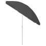 Anthracite gray beach umbrella 240 cm by vidaXL, Umbrellas - Ref: Foro24-314706, Price: 29,43 €, Discount: %