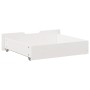 Zwei Massivholz-Kiefernschubladen unter dem Bett, 75x55x16 cm. von , Aufbewahrungsschubladen für zu Hause - Ref: Foro24-85093...