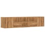 Eckschrank aus Eichen-Ingenieurholz Artisian 200x40x45 cm. von , Schränke und Lagerung - Ref: Foro24-3307836, Preis: 126,54 €...