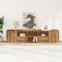 Mueble de esquina madera ingeniería roble artisian 200x40x45 cm by , Closets and storage - Ref: Foro24-3307836, Price: 125,24...