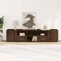 Mueble de esquina madera ingeniería marrón roble 200x40x45 cm by , Closets and storage - Ref: Foro24-3307834, Price: 127,18 €...