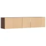 Mueble de esquina madera ingeniería marrón roble 200x40x45 cm by , Closets and storage - Ref: Foro24-3307834, Price: 127,18 €...
