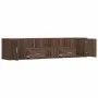 Eckschrank aus braunem Eichenfurnierholz 200x40x45 cm. von , Schränke und Lagerung - Ref: Foro24-3307834, Preis: 127,18 €, Ra...