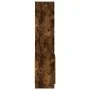 Aparador alto madera de ingeniería roble ahumado 92x33x140 cm de , Librerías y estanterías - Ref: Foro24-3309613, Precio: 93,...