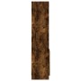 Aparador alto madera de ingeniería roble ahumado 92x33x140 cm by , Bookcases and shelves - Ref: Foro24-3309613, Price: 94,79 ...