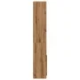 Aparador alto madera de ingeniería roble artesanal 92x33x180 cm by , Bookcases and shelves - Ref: Foro24-3309626, Price: 137,...