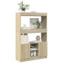 Aparador alto madera de ingeniería roble Sonoma 92x33x140 cm von , Bücherregale und Regale - Ref: Foro24-3309611, Preis: 93,6...