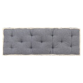 Cojín para sofá de palets azul 120x40x7 cm