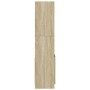 Aparador alto madera de ingeniería roble Sonoma 92x33x140 cm von , Bücherregale und Regale - Ref: Foro24-3309611, Preis: 93,6...