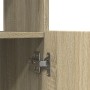 Aparador alto madera de ingeniería roble Sonoma 92x33x140 cm von , Bücherregale und Regale - Ref: Foro24-3309611, Preis: 93,6...