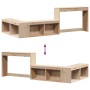 Mueble con escritorio madera maciza pino 232x112x75 cm von , Nachttische - Ref: Foro24-855759, Preis: 177,23 €, Rabatt: %