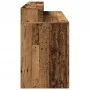 Schreibtisch mit LED-Beleuchtung, verwittertes Holz, 140x55x91 cm. von , Schreibtische - Ref: Foro24-3309427, Preis: 189,49 €...