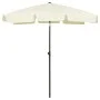 Yellow sand beach umbrella 180x120 cm by vidaXL, Umbrellas - Ref: Foro24-314719, Price: 40,68 €, Discount: %