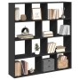 Schwarzes Regal aus Ingenieurholz 132x29x141,5 cm von , Bücherregale und Regale - Ref: Foro24-3310308, Preis: 133,03 €, Rabat...