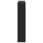 Estantería de madera de ingeniería negra 132x29x141,5 cm by , Bookcases and shelves - Ref: Foro24-3310308, Price: 126,53 €, D...