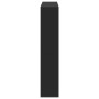 Estantería de madera de ingeniería negra 132x29x141,5 cm by , Bookcases and shelves - Ref: Foro24-3310308, Price: 133,03 €, D...