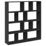 Estantería de madera de ingeniería negra 132x29x141,5 cm by , Bookcases and shelves - Ref: Foro24-3310308, Price: 126,53 €, D...
