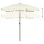 Sonnenschirm aus gelbem Sand, 180 x 120 cm von vidaXL, Sonnenschirme - Ref: Foro24-314719, Preis: 40,70 €, Rabatt: %